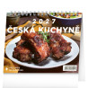 Stolní kalendář 2027 Česká kuchyně