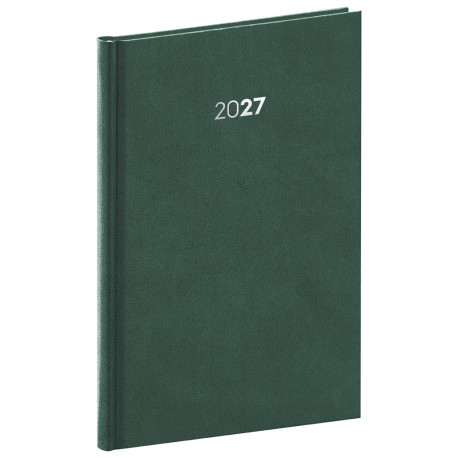 Týdenní diář 2027 A5 Balakon - zelená