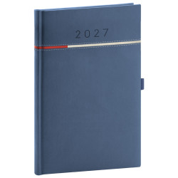 Týdenní diář 2027 A5 Tomy - modro-červená