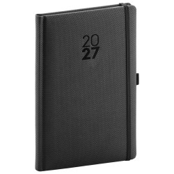Týdenní diář 2027 A5 Diamante - černá