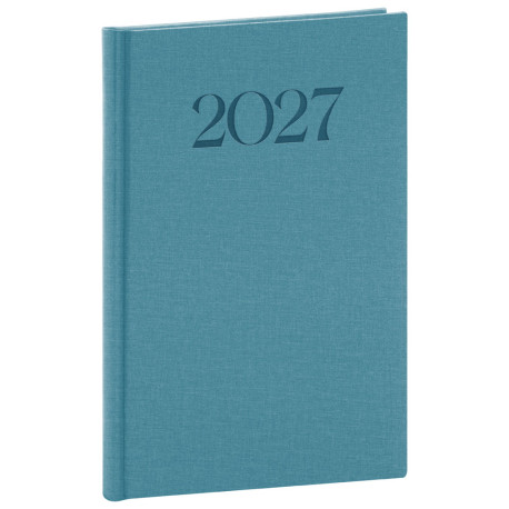 Týdenní diář 2027 A5 Biella - modrá