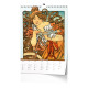 Nástěnný poznámkový kalendář 2027 - A3 Alfons Mucha                                   