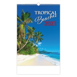 Nástěnný kalendář 2023 - Tropical Beaches