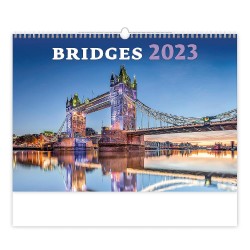 Nástěnný kalendář 2023 - Bridges