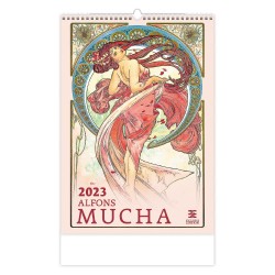 Nástěnný kalendář 2023 - Alfons Mucha