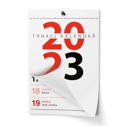 Nástěnný kalendář 2023 Trhací kalendář - Senior I. - A6                                                 