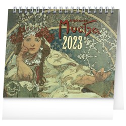 Stolní kalendář 2023 Alfons Mucha 