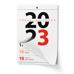 Nástěnný kalendář 2023 Trhací kalendář - Senior II. A5