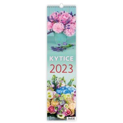 Nástěnný kalendář 2023 Kravata - Kytice