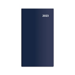 Kapesní diář čtrnáctidenní 2023 - Torino - modrá