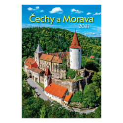 Nástěnný kalendář 2027 - Čechy a Morava