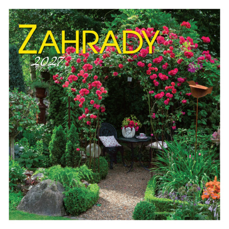 Nástěnný kalendář 2027 - Zahrady 