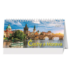 Stolní kalendář 2027 - Čechy a Morava