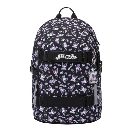 Školní batoh Skate Kuromi Black