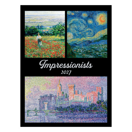 Nástěnný kalendář 2027 - Impressionists 
