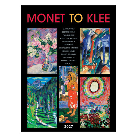 Nástěnný kalendář 2027 - Monet to Klee 