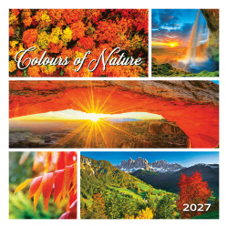 Nástěnný kalendář 2027 - Colours of Nature 