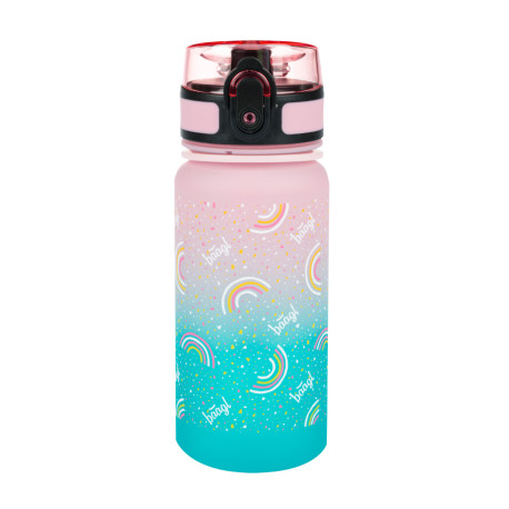 Tritanová láhev na pití Gradient Duha, 350 ml