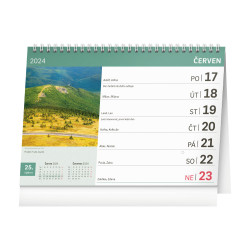 Stolní kalendář 2024 s extra velkým kalendáriem
