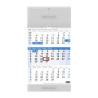Nástěnný kalendář 2024 - Tříměsíční modrá