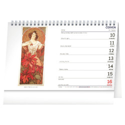 Stolní kalendář 2024 Alfons Mucha 