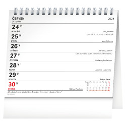 Stolní kalendář 2024 Plánovací s citáty 