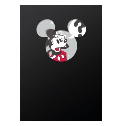 Spirálový blok Mickey – Question, linkovaný, A4