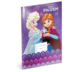 Školní sešit Frozen – Ledové království Violet, A4, 20 listů, linkovaný