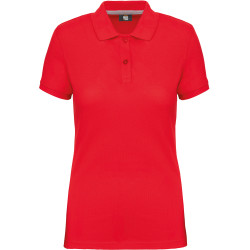 Dámské pracovní piqué polo z těžké bavlny