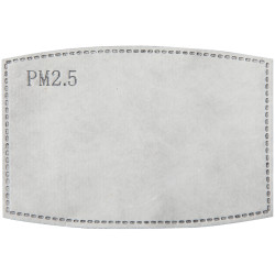 Filtr s aktivním uhlím pro masky, balení po 10 ks