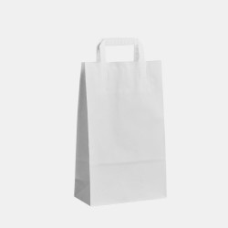 papírová taška 22x10,5x36 cm bílá