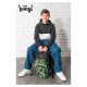Šolní set Coolmate Green: batoh, penál, sáček