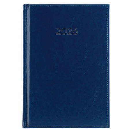 Diář LIBRA denní A5 2026 český - modrá tmavá