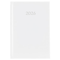 Diář LIBRA denní A5 2026 český - bílá