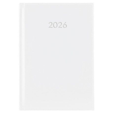 Diář LIBRA denní A5 2026 český - bílá